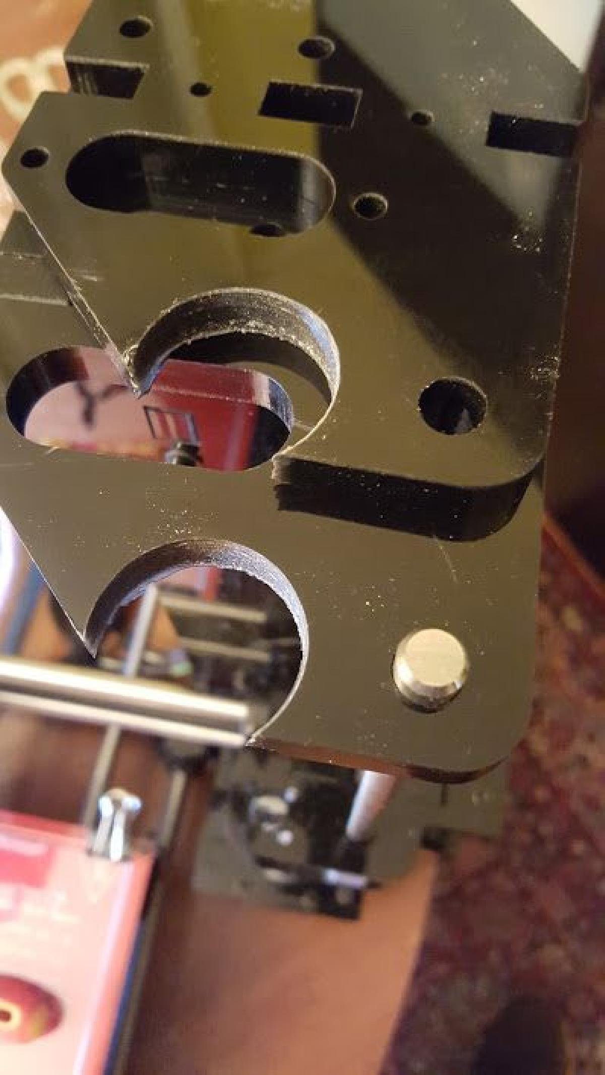 A melhor Z axis anti vibracao para Geeetech