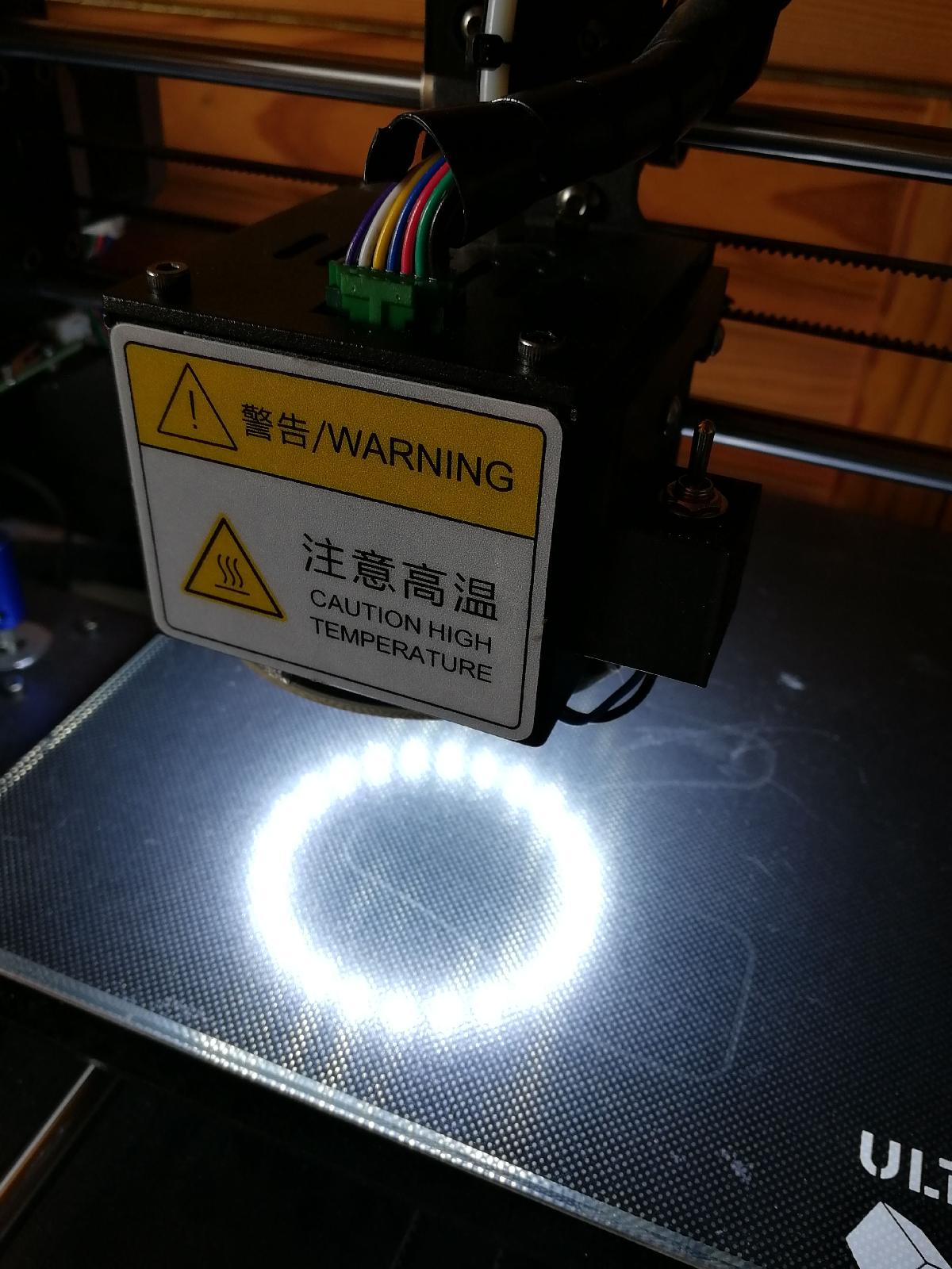 Luz LED Anycubic I3 Mega com Interruptor