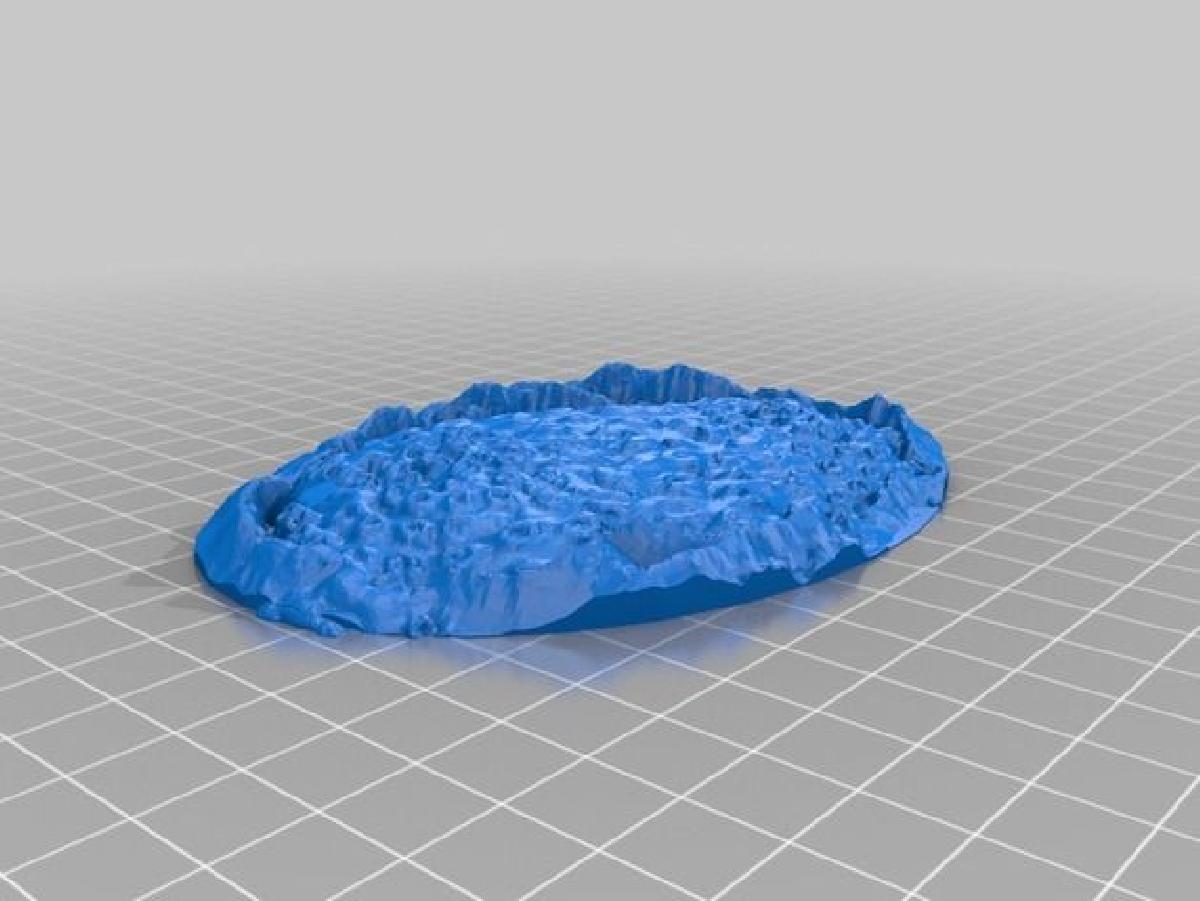 Criatura Monstruosa Base 120mm x 90mm