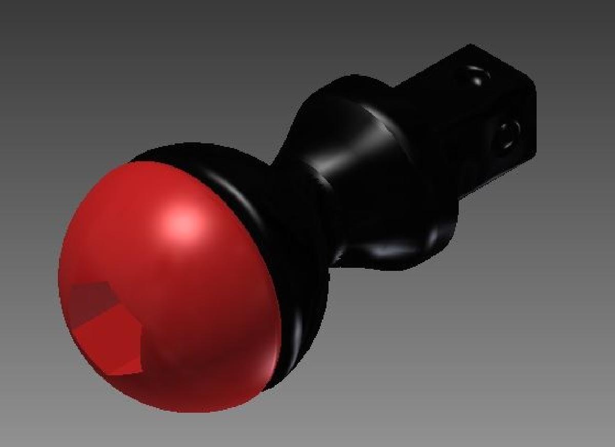 Adaptador de Luz de Mapa para Montagem de Bola