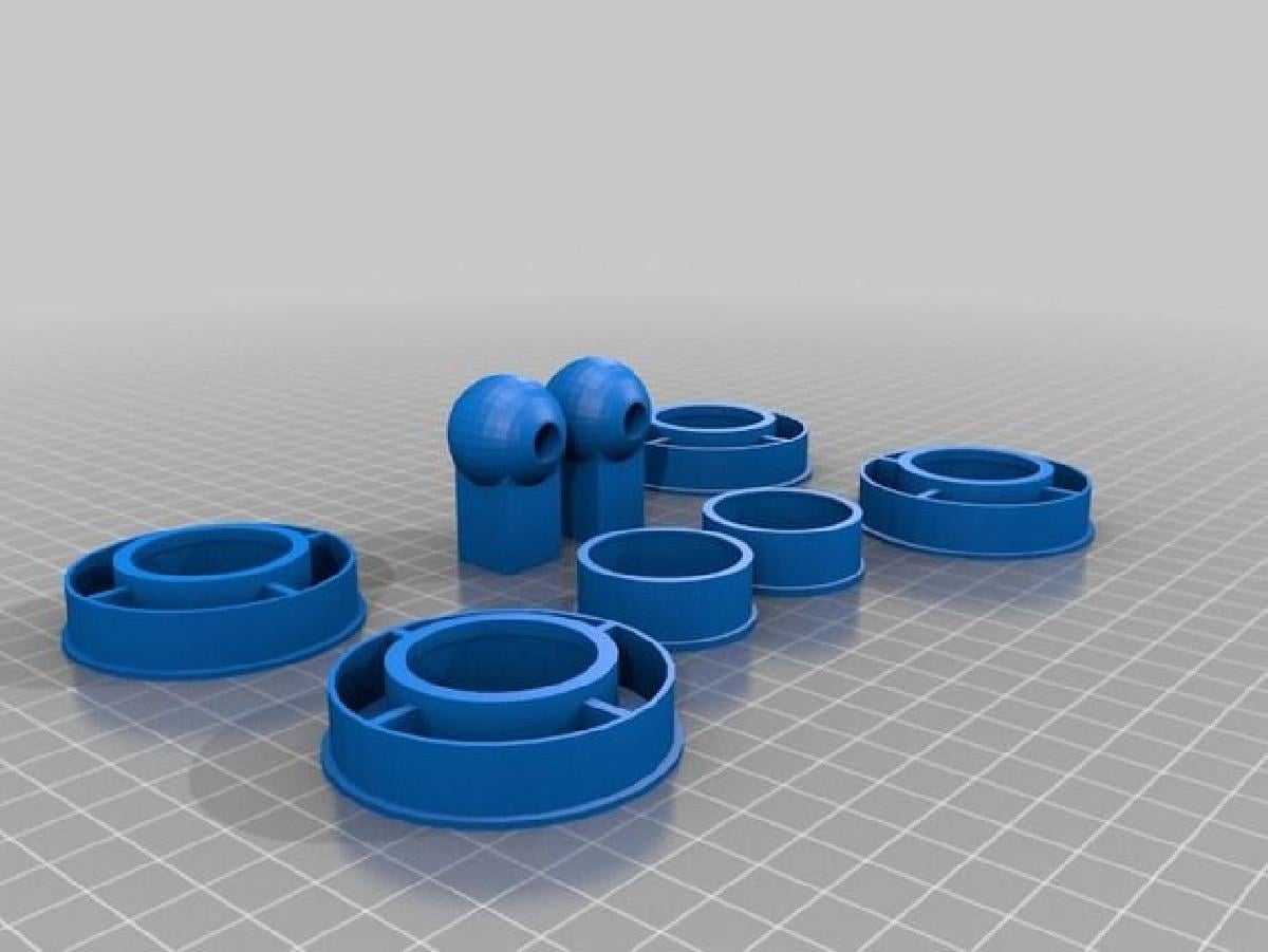 Suporte para Multiplos Carreteis / Carreteis de Multiplos Tamanhos (Ver. 3)