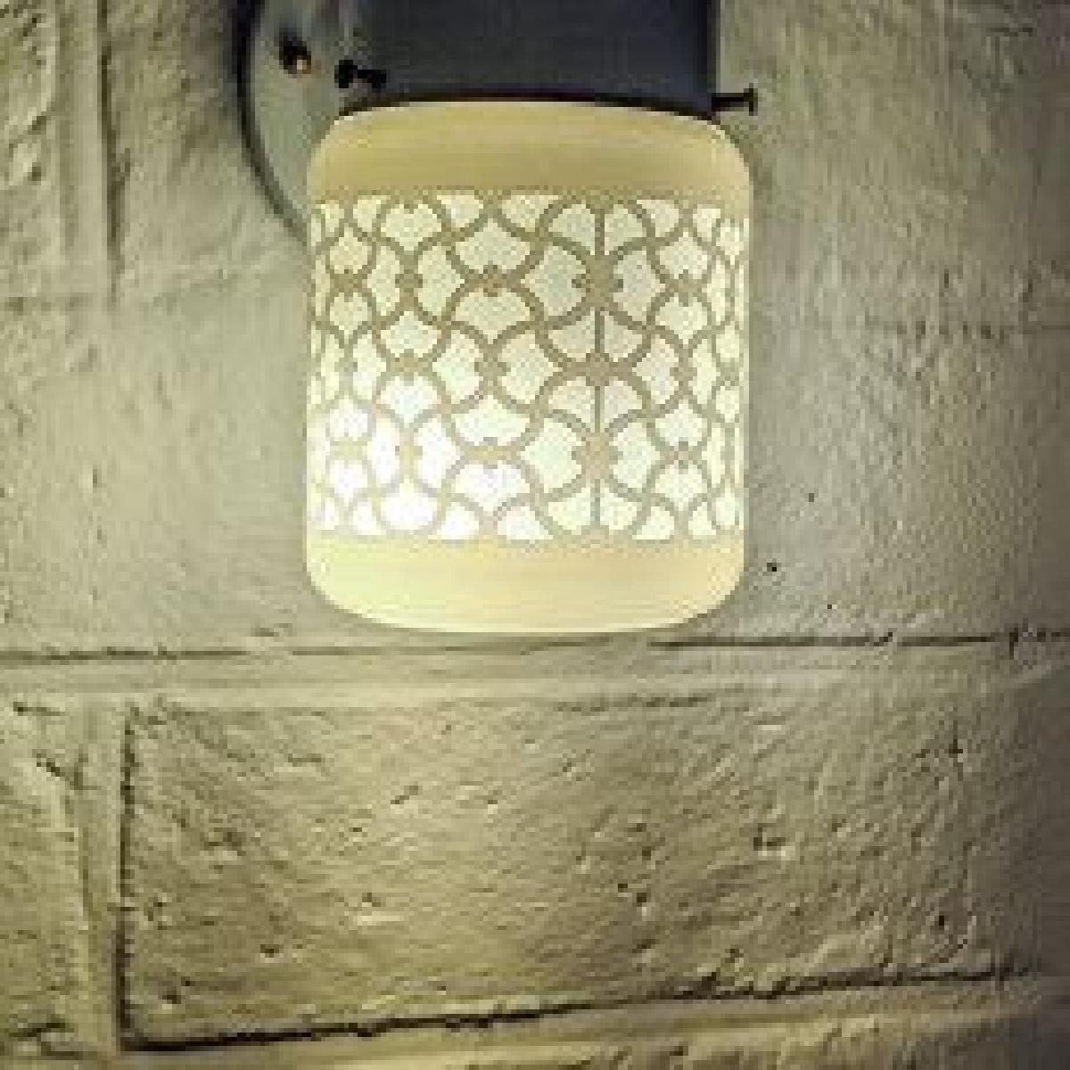 Sombra de luz arandela