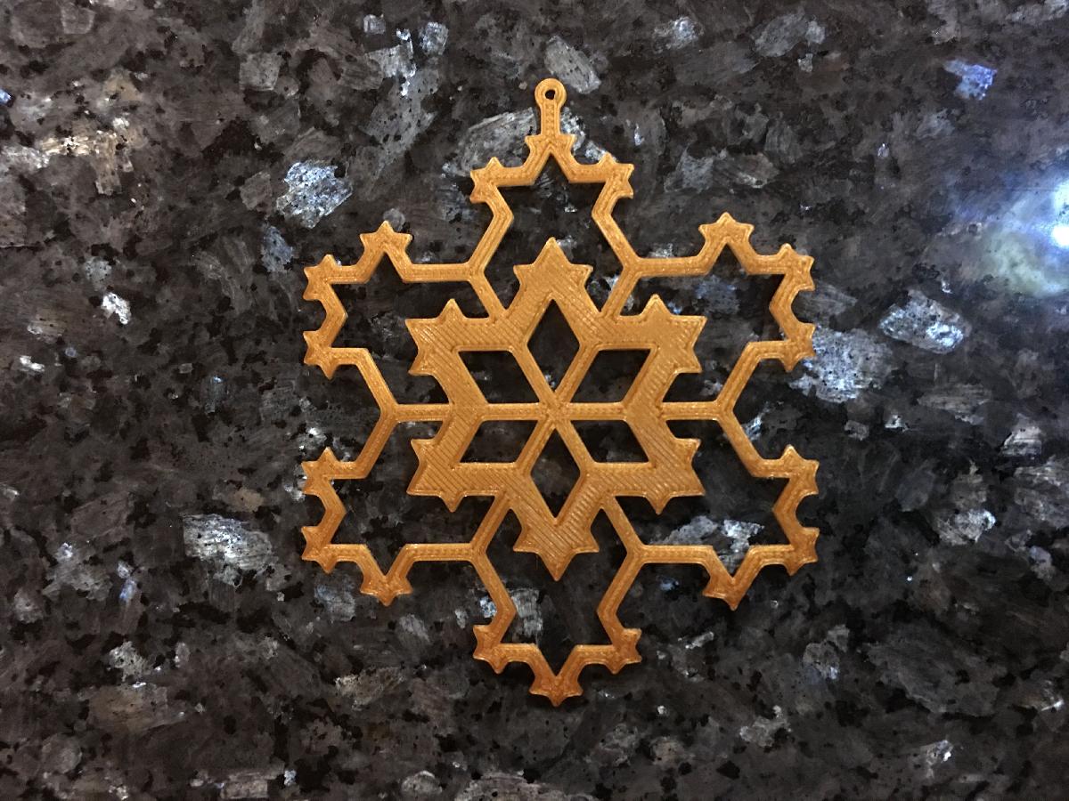 Floco de Neve de Koch 4