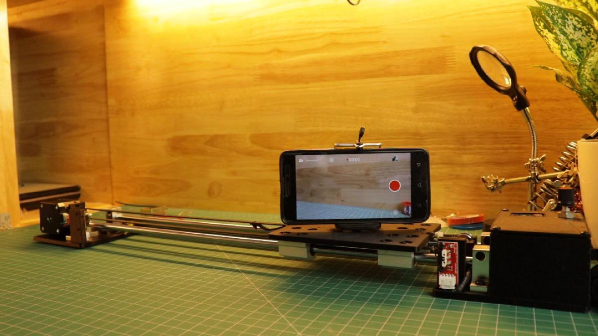 Deslizante de Camera Linear DIY