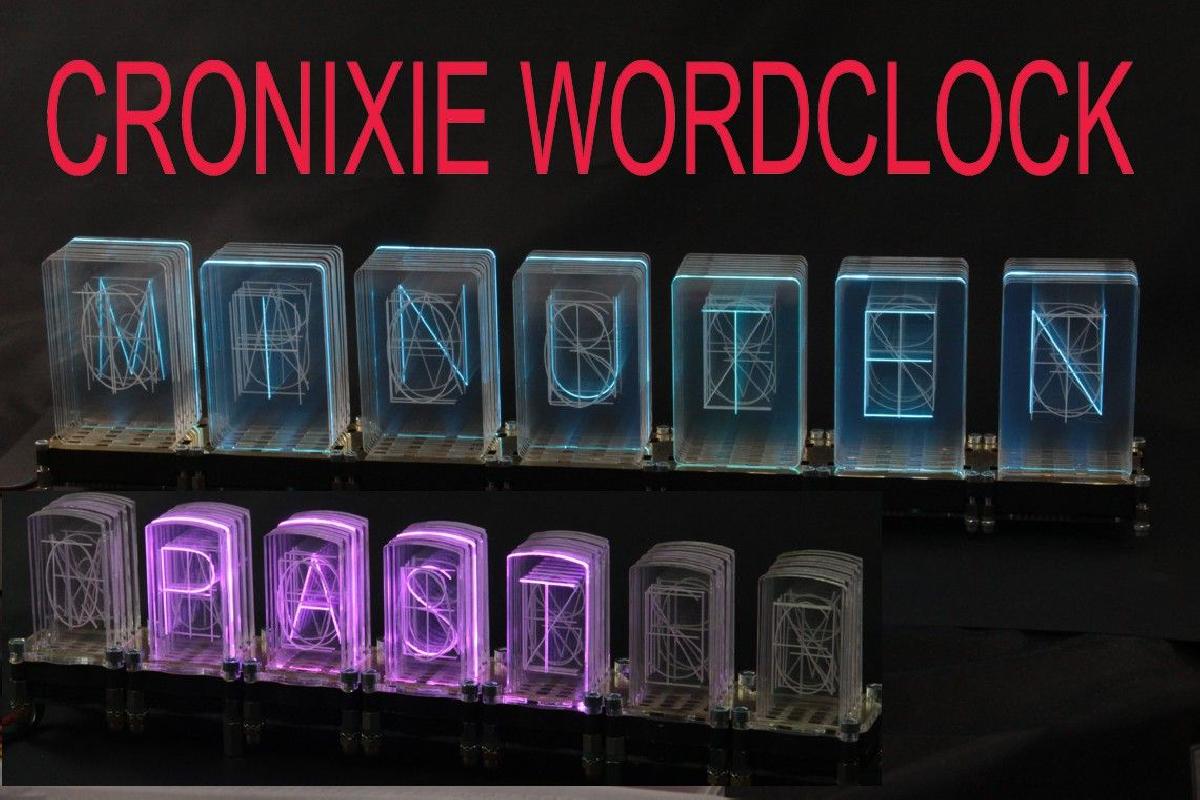CRONIXIE o Relogio de Palavras