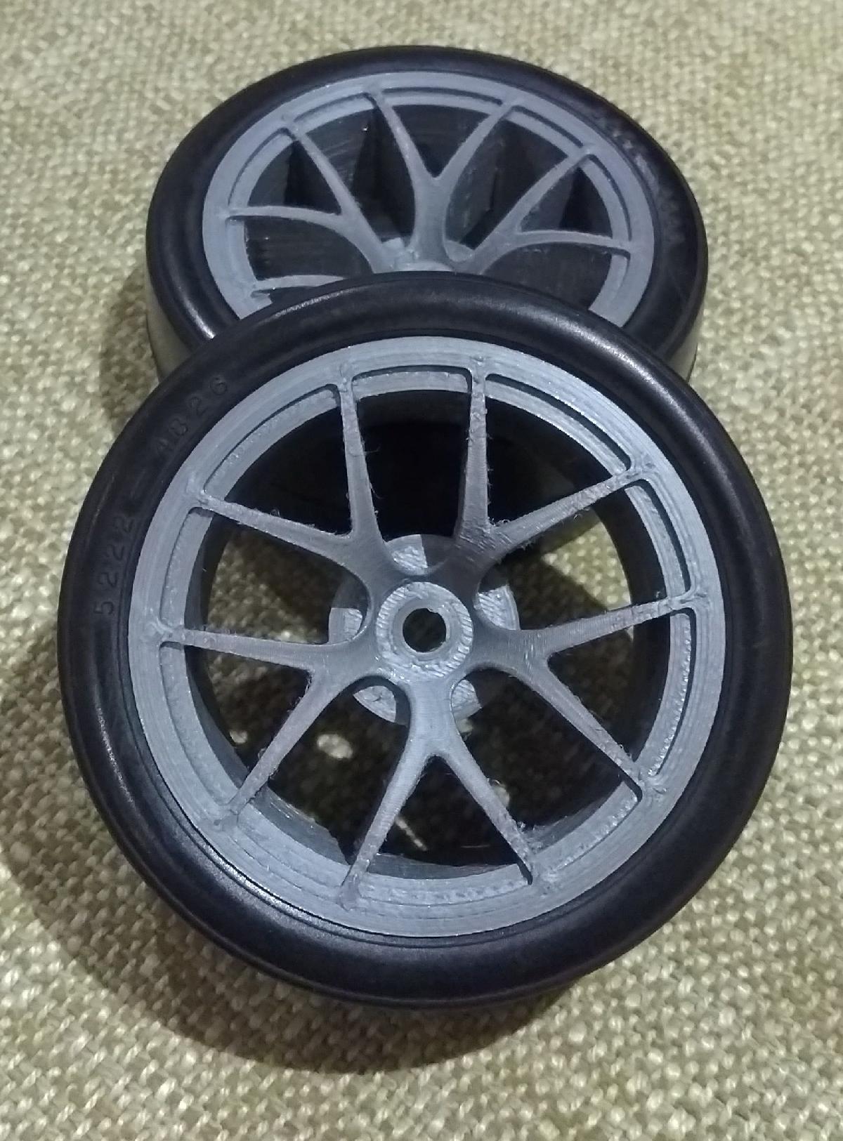 Rodas estilo Ford GT 1/10 26mm RC