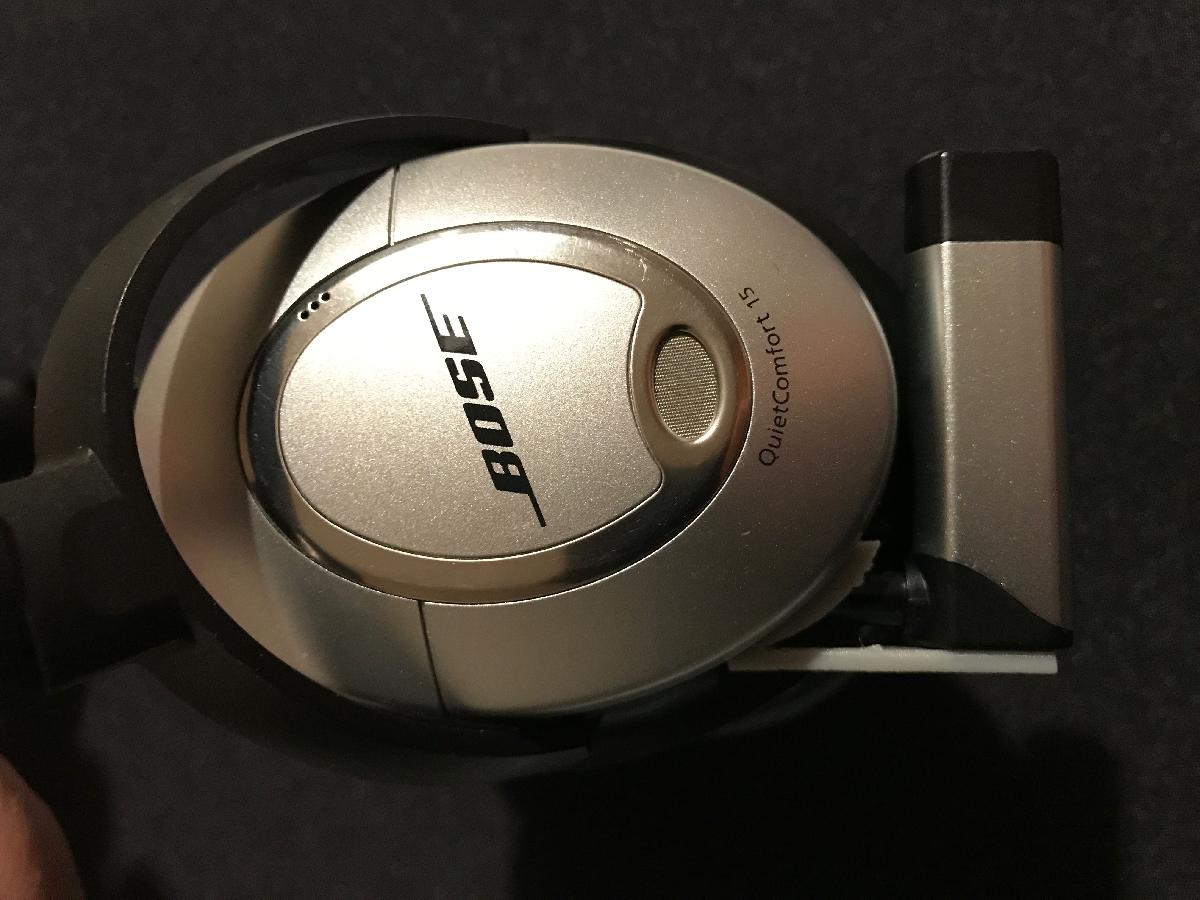 Bose QC15 + adaptador bluetooth Maceton