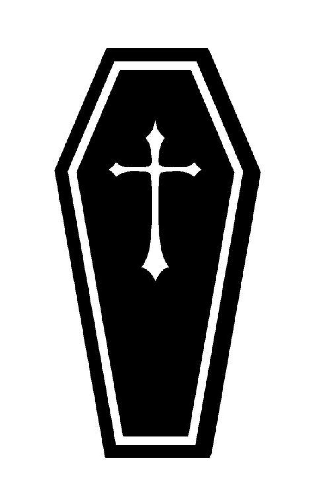 Ima de Geladeira Caixao   Halloween