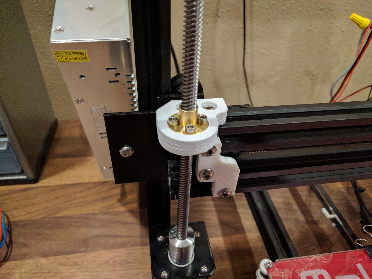 Suportes de Parafuso de Chumbo MakerFarm Pegasus