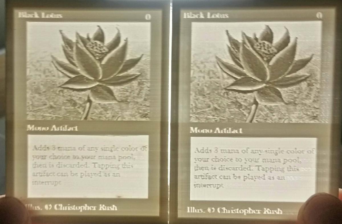 Lito de Lotus Negro de Magic The Gathering