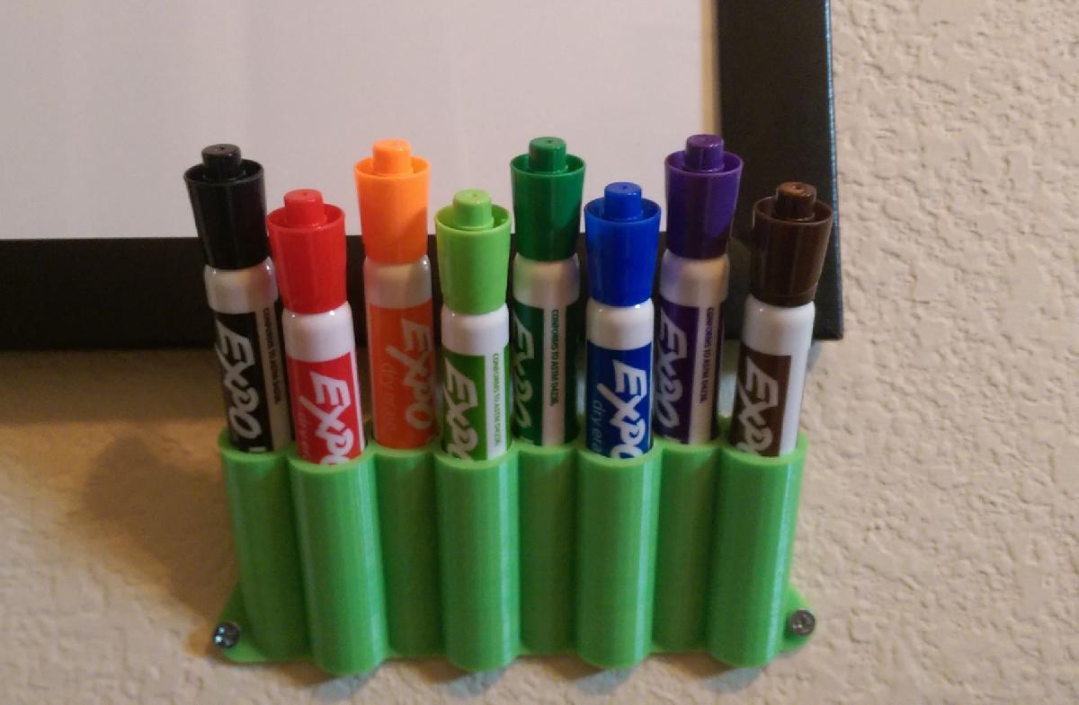 Suporte para canetas de quadro branco Expo para 8 canetas