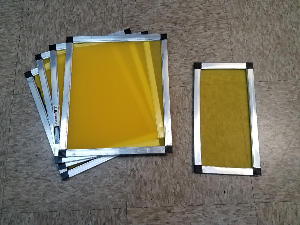 Canto da Moldura de Serigrafia