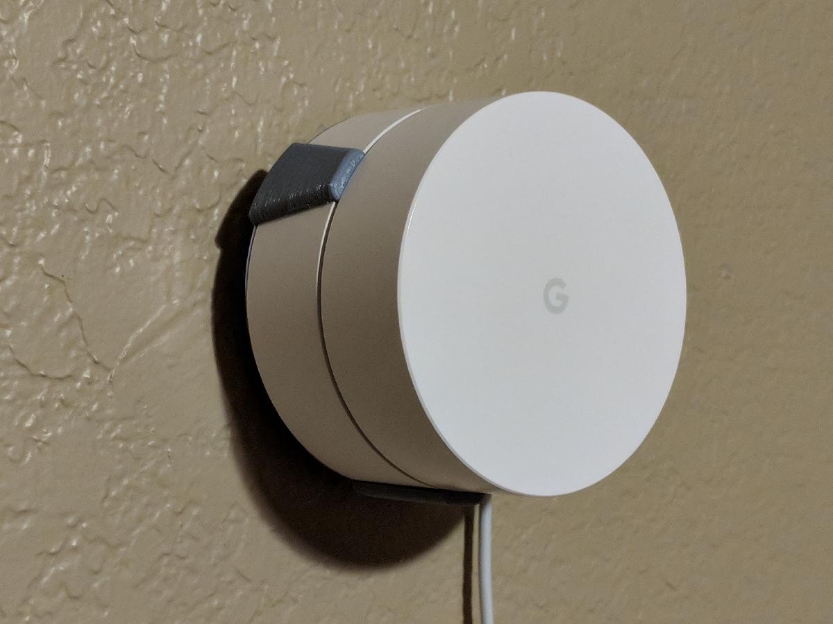 Suporte de parede para Google WiFi de baixo perfil