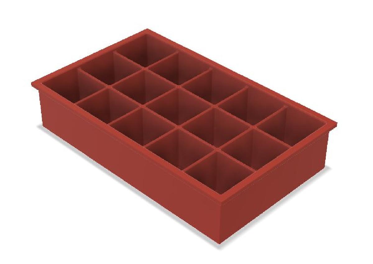 Forma de Gelo de Silicone