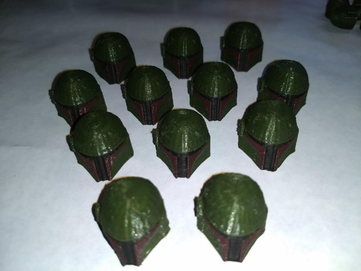Capacete do Boba Fett Otimizado para FDM