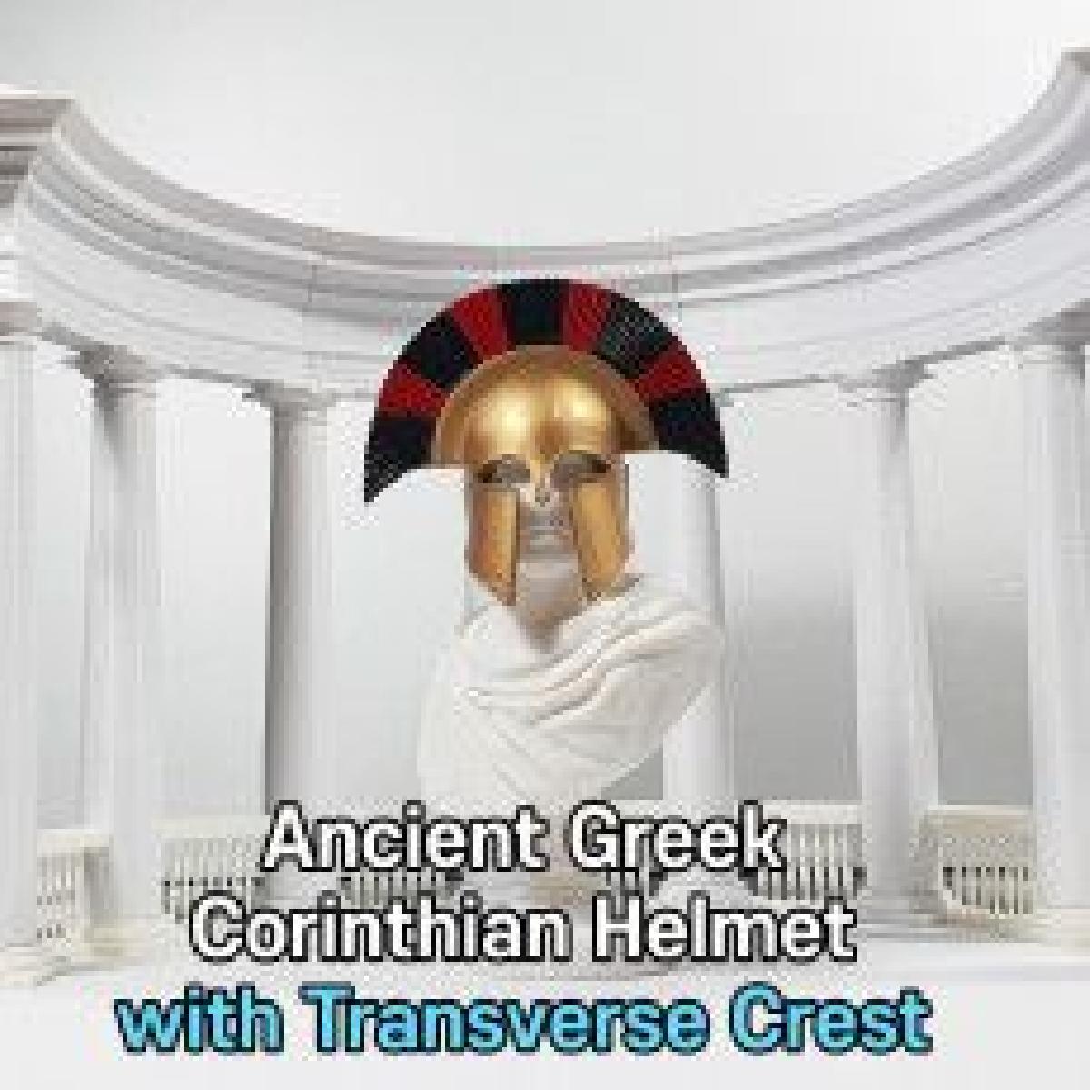 Capacete corintio com crista transversal *Atualizado em 2/4/2021