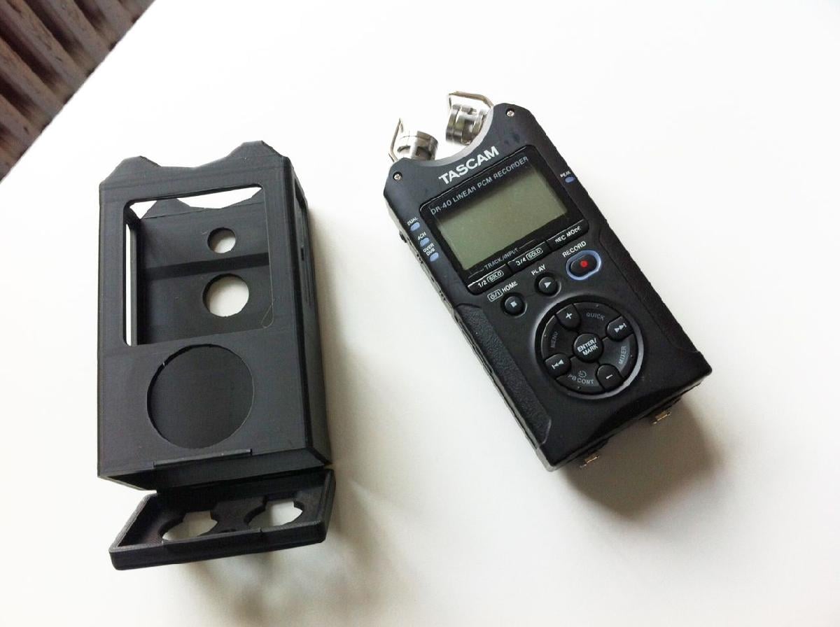 Estojo para Gravador de MP3 Portatil Tascam DR 40