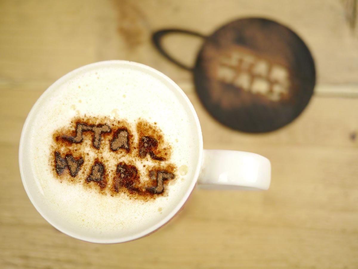 Estêncil de Café