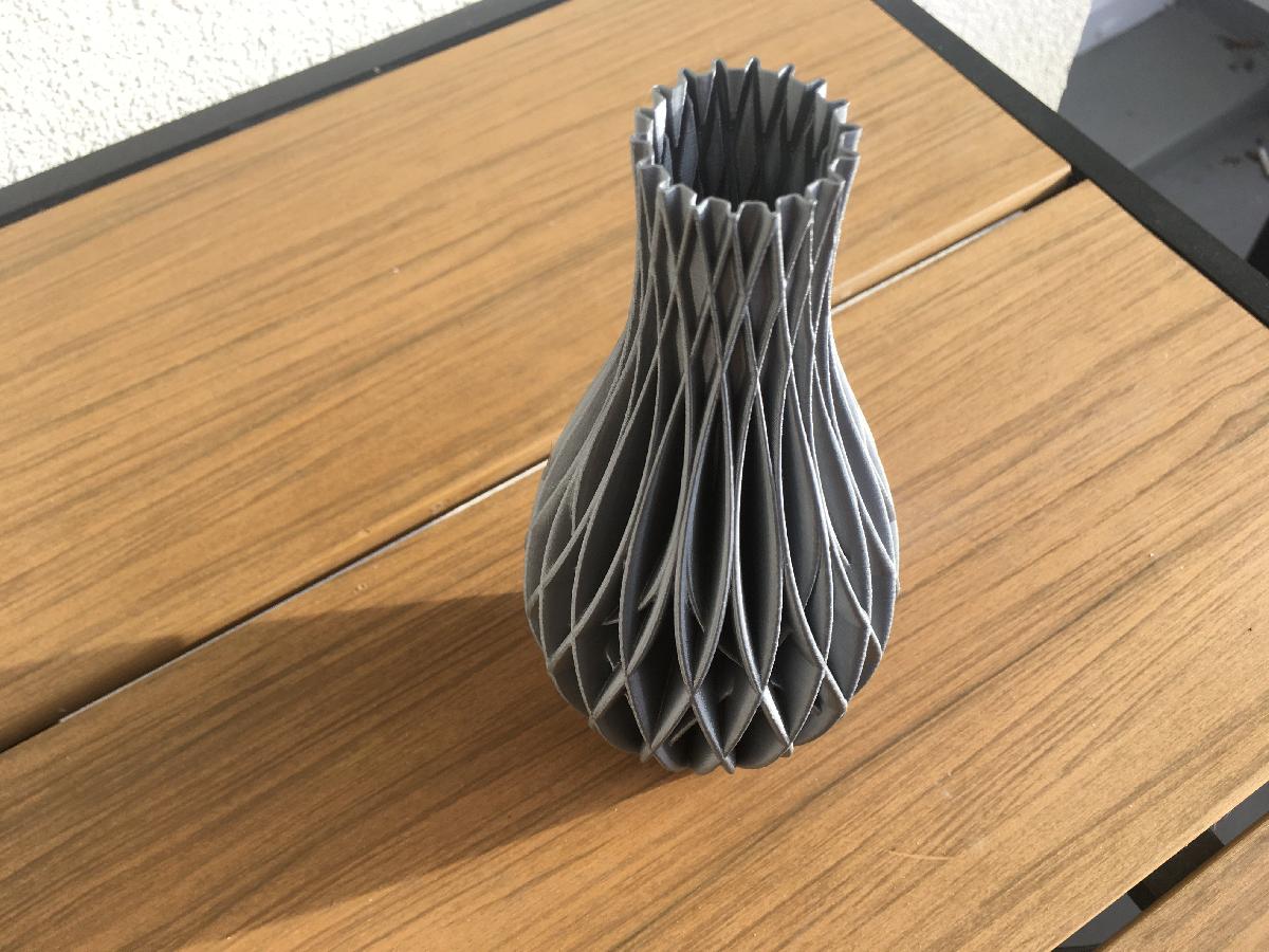 Vaso Espiral   Decoracao de Onda