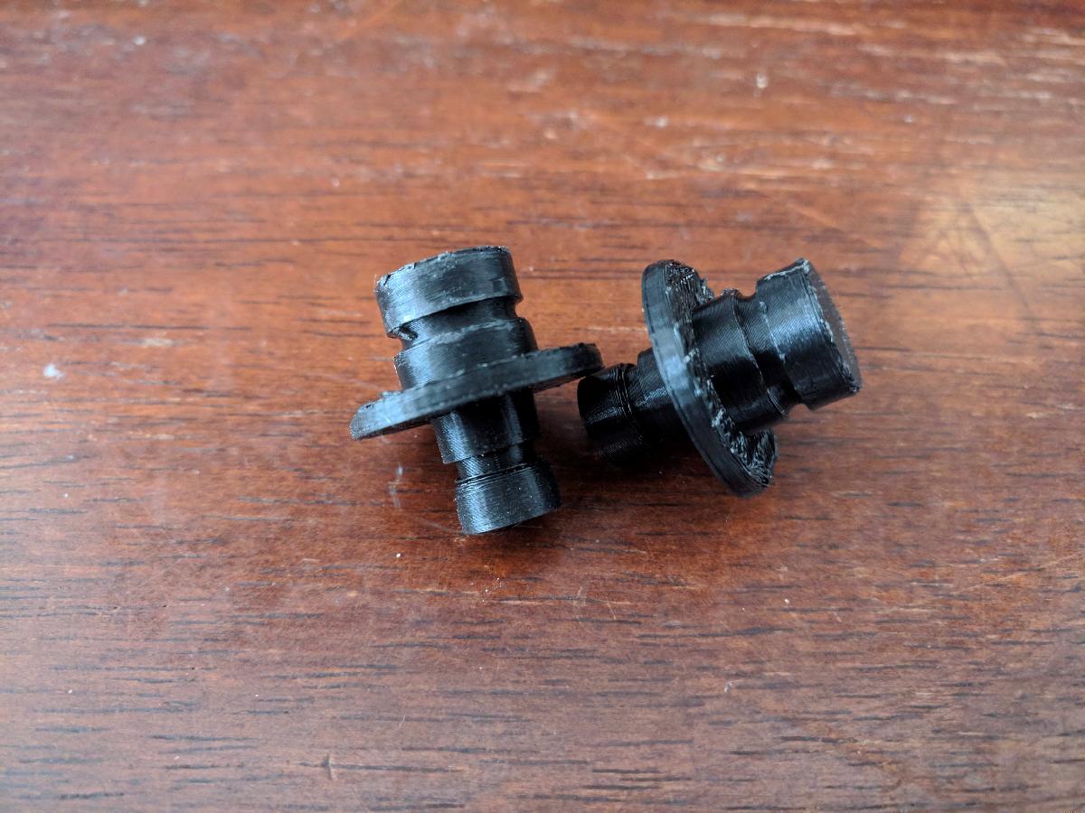 Adaptadores de suporte de alinhamento para eixo passante simples, duplo e triplo (10, 12, 15, 20 mm)
