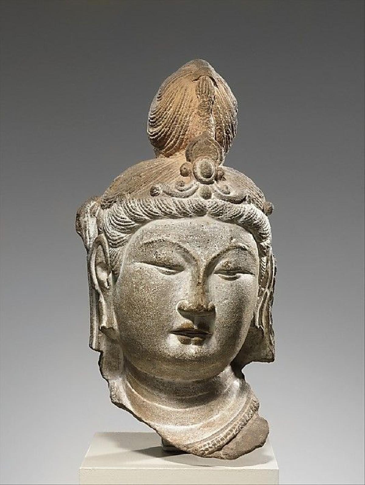 Cabeca de um Bodhisattva