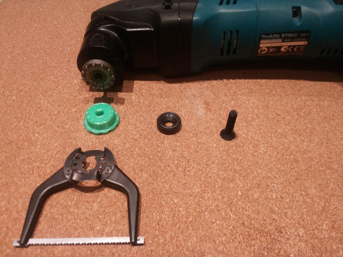 Adaptador OIS da Makita para Dremel