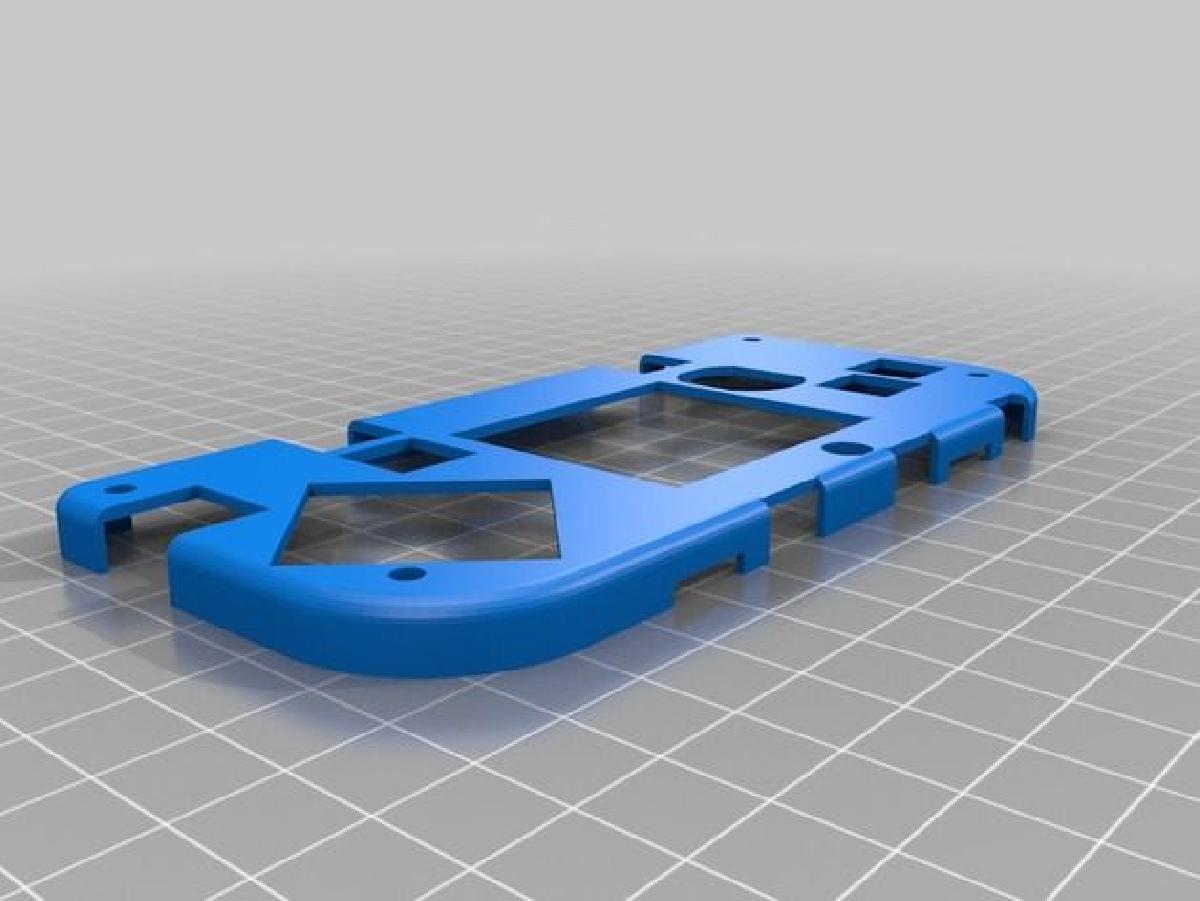 placa frontal do MAKERbuino (design antigo e feio)