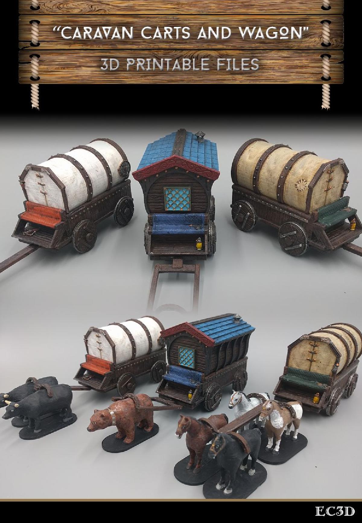 Caravan Wagons   Modular   Jogos de 28mm   Itens de amostra