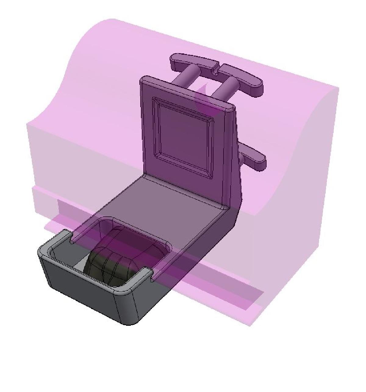 Suporte para Mini Blaster IR Logitech Harmony para TV LG 55UH615A