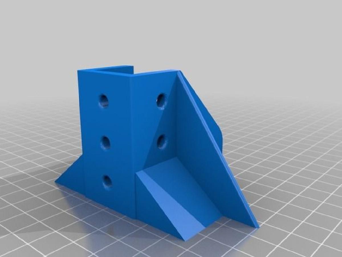 Suporte Z Inferior Esquerdo Tevo Tarantula