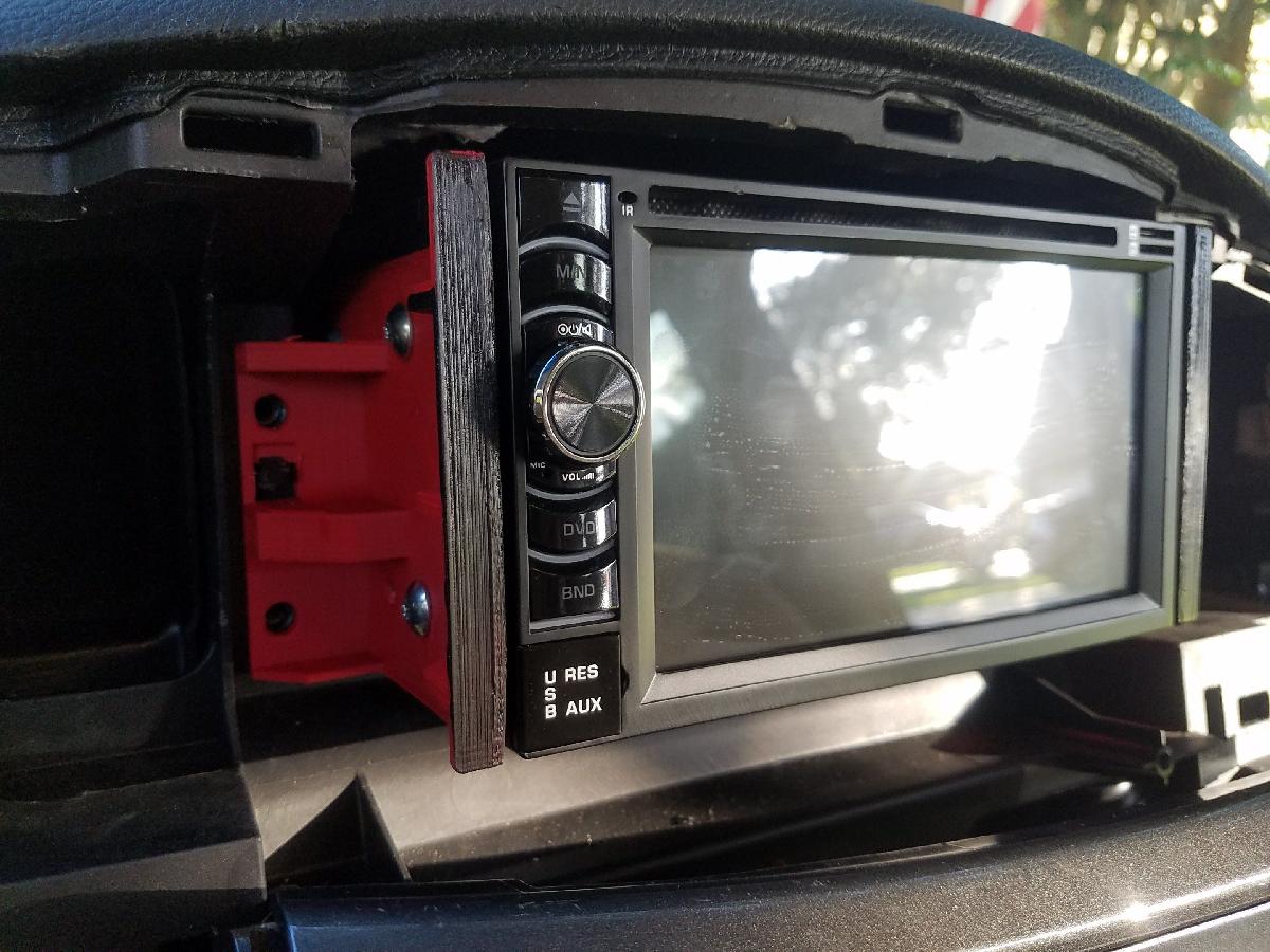 Suportes de Estereo 2 Din para Nissan Quest 2012