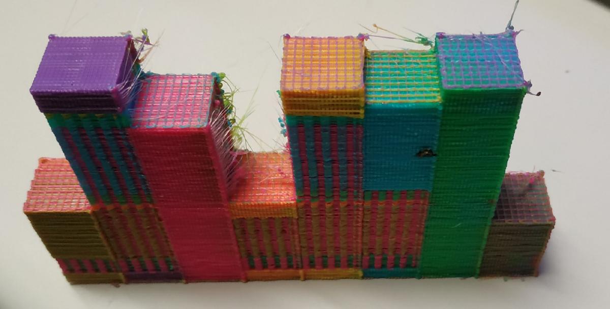 Programa Perl para fazer torres de limpeza Multicoloridas (Hotend Diamante)