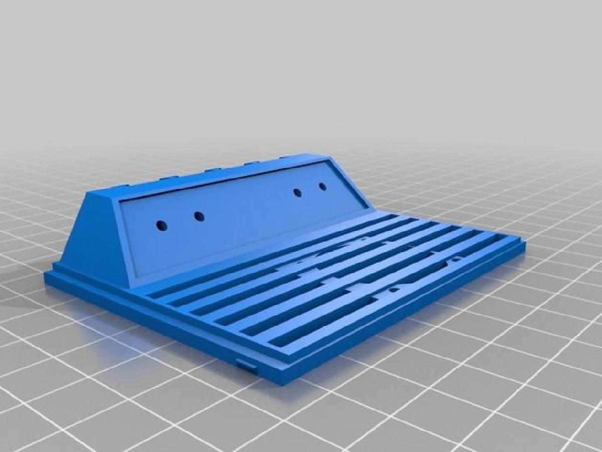 RPI3 2600 (involucro do raspberry pi 3) REMIX  com slot para micro SD e suporte para ventilador