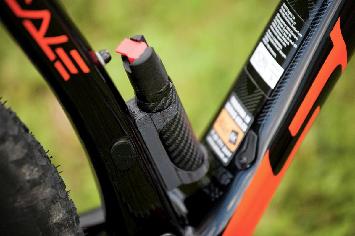 Suporte para spray de pimenta   Acessorio para bicicleta