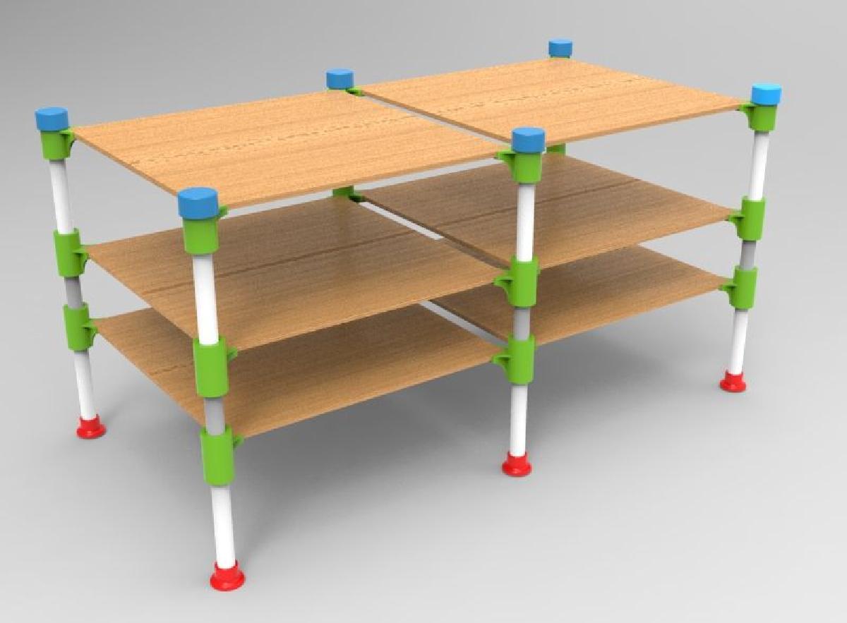 conector de mesa redondo