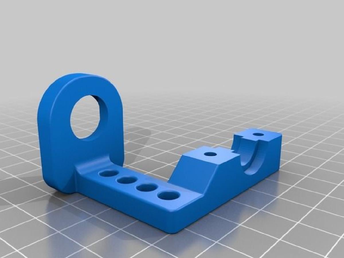 Montagem do sensor de indutância da extrusora Bowden