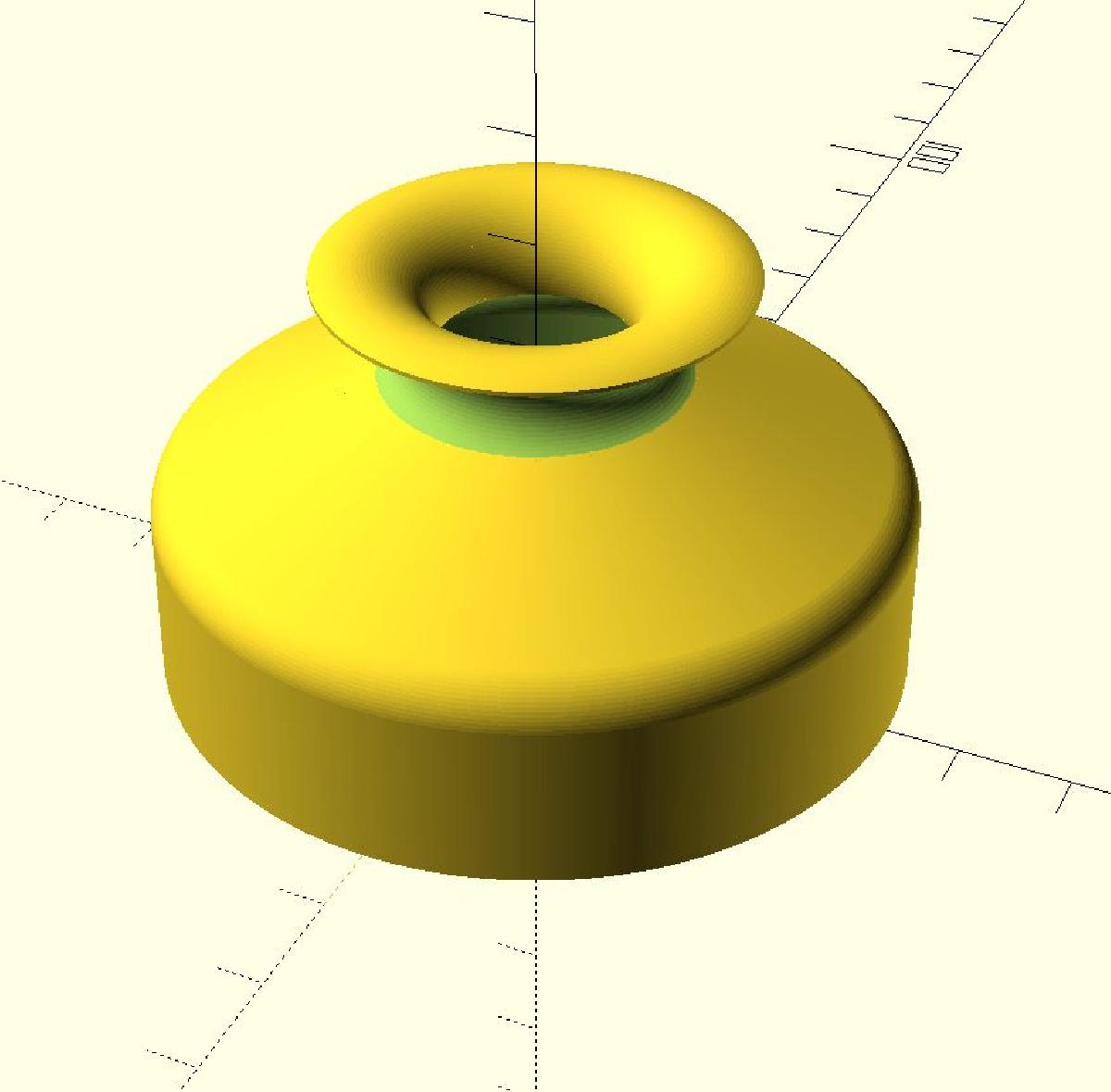 Mute de saxofone alto base
