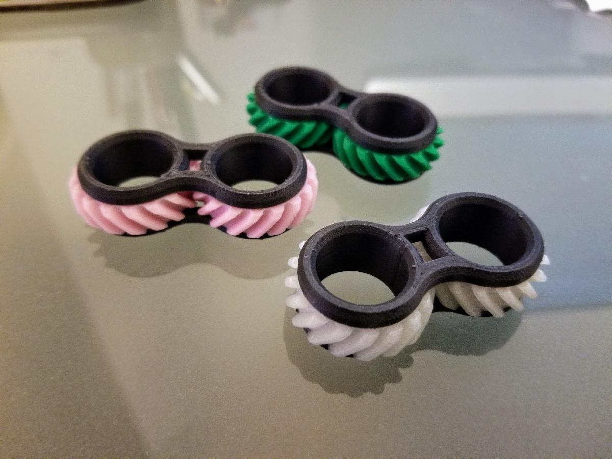 Brinquedo Antistress de Engrenagem Mesclada