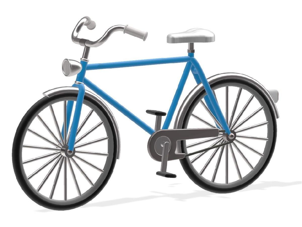 Bicicleta 1:87 escala H0 / HO