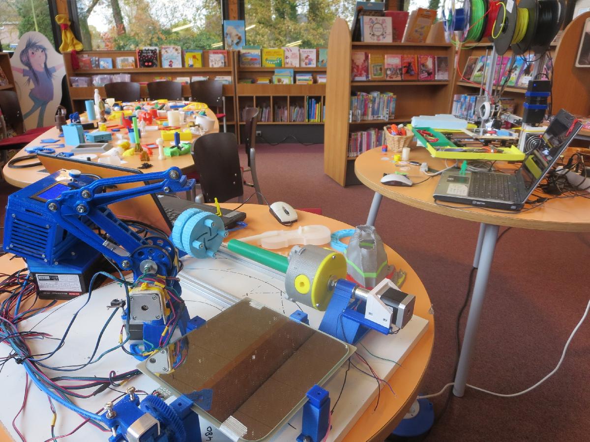 Braco robotico de impressao 3D