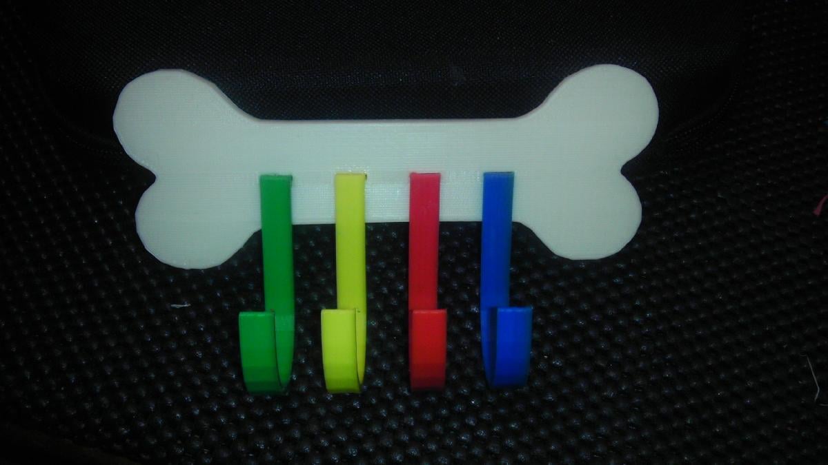 Suporte para coleira de cachorro