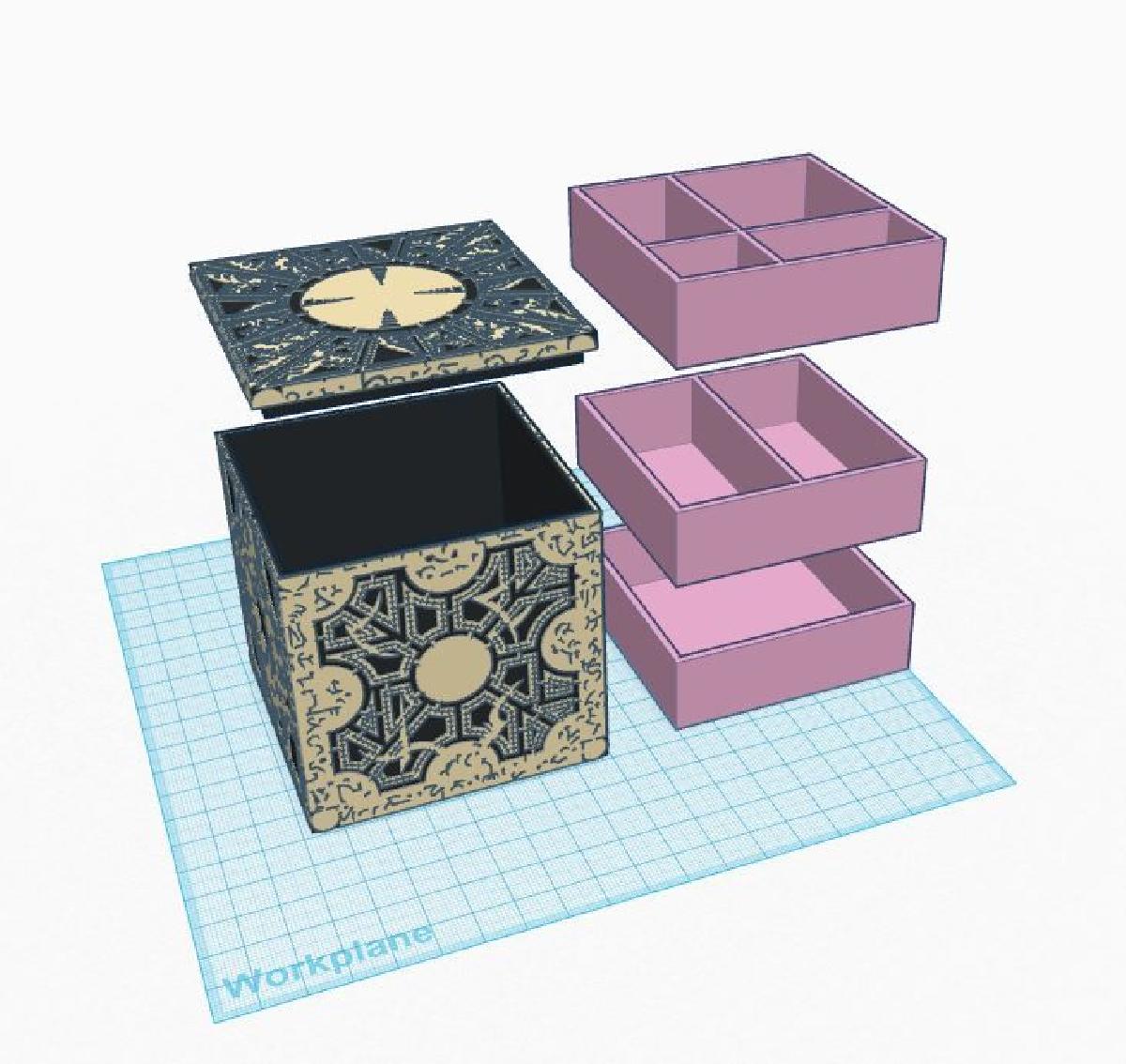 Hellraiser Jewelry Box (Configuração Lament)