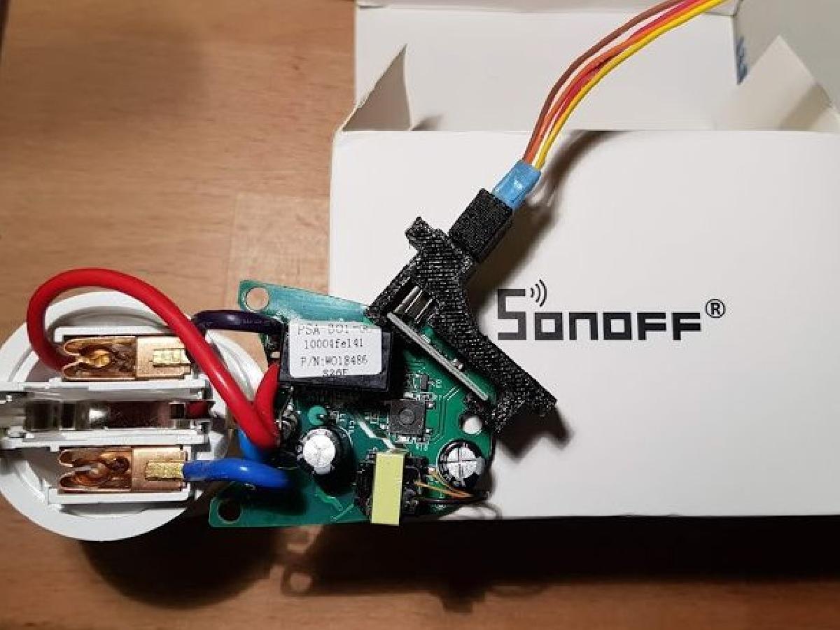 Adaptador Flash para Plugue Inteligente WiFi Sonoff S26