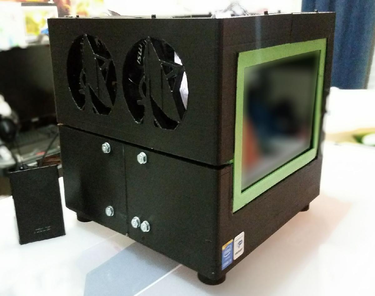 Gabinete de Computador m ITX Ellie v1.1