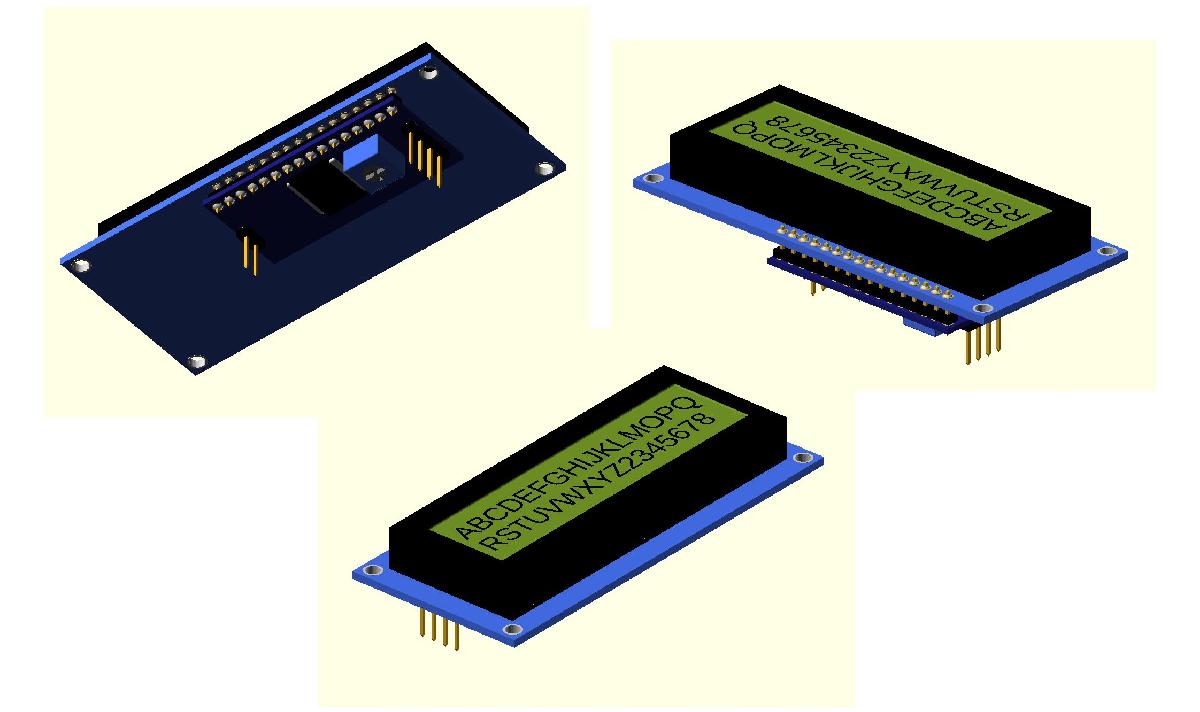 LCD 1602 com interface I2C