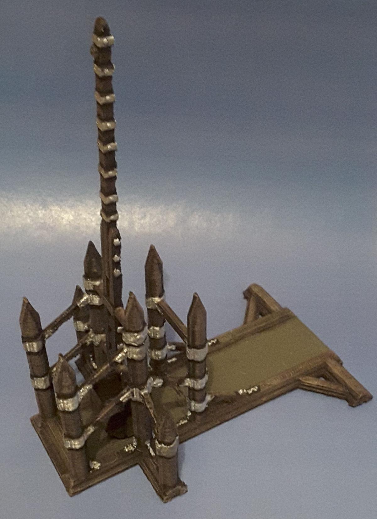 Trebuchet em escala 28mm