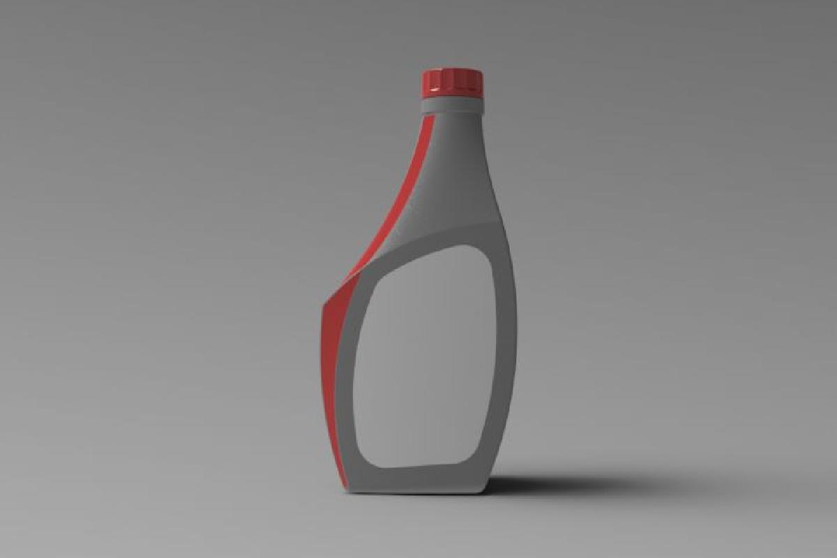 Garrafa de oleo de 1 quartilho