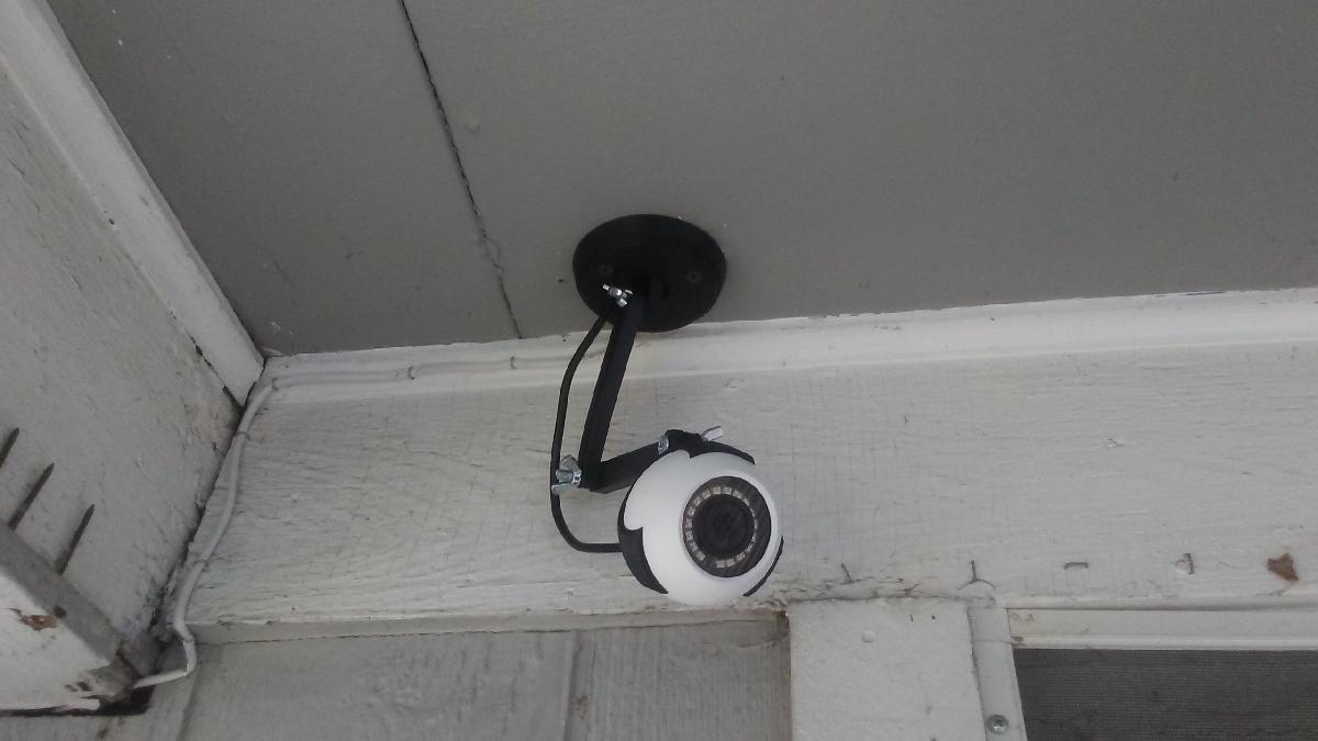 Suporte articulado para camera de bola CCTV