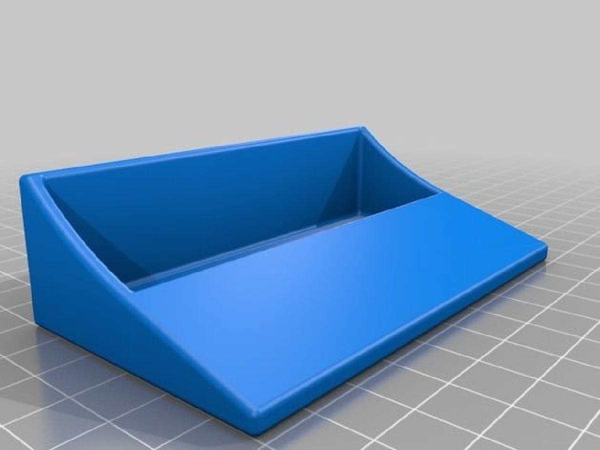 Porta cartoes de visita simples