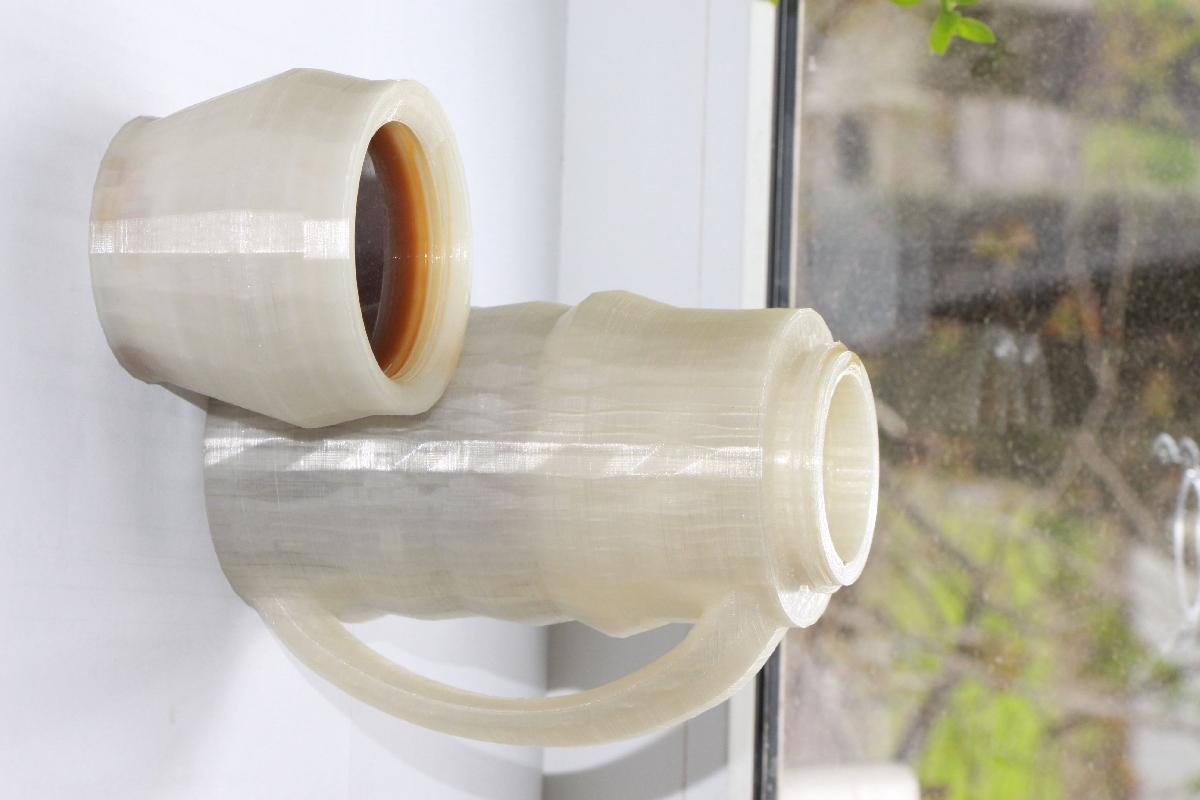 Copo termico PLA para liquidos quentes, cha, cafe